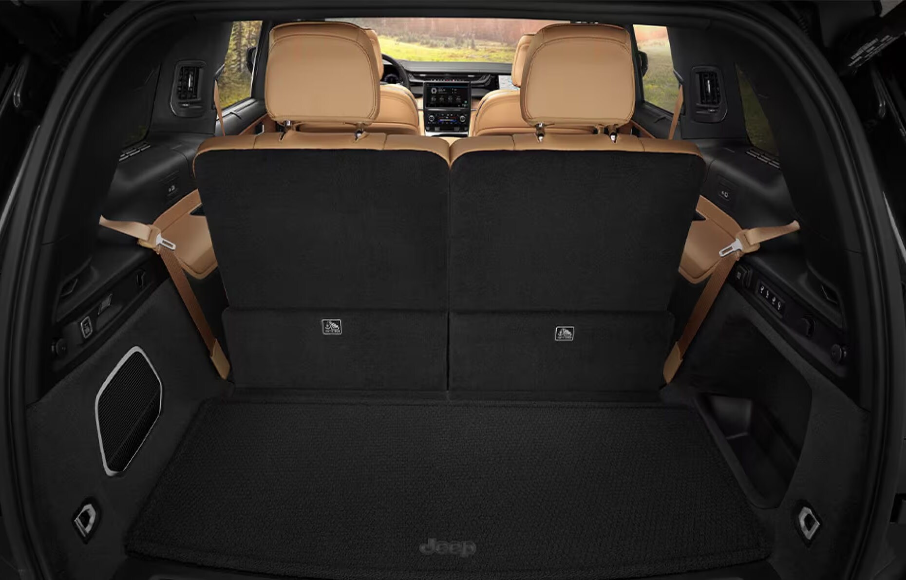 Jeep Grand Cherokee L Cargo Volume Behind Third Row