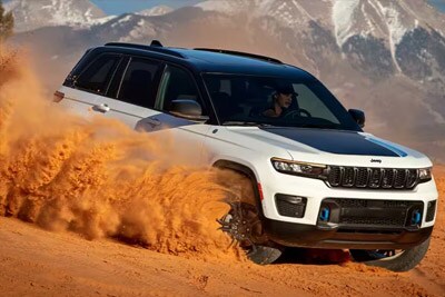 Jeep Grand Cherokee 4x4 off-Road Handling