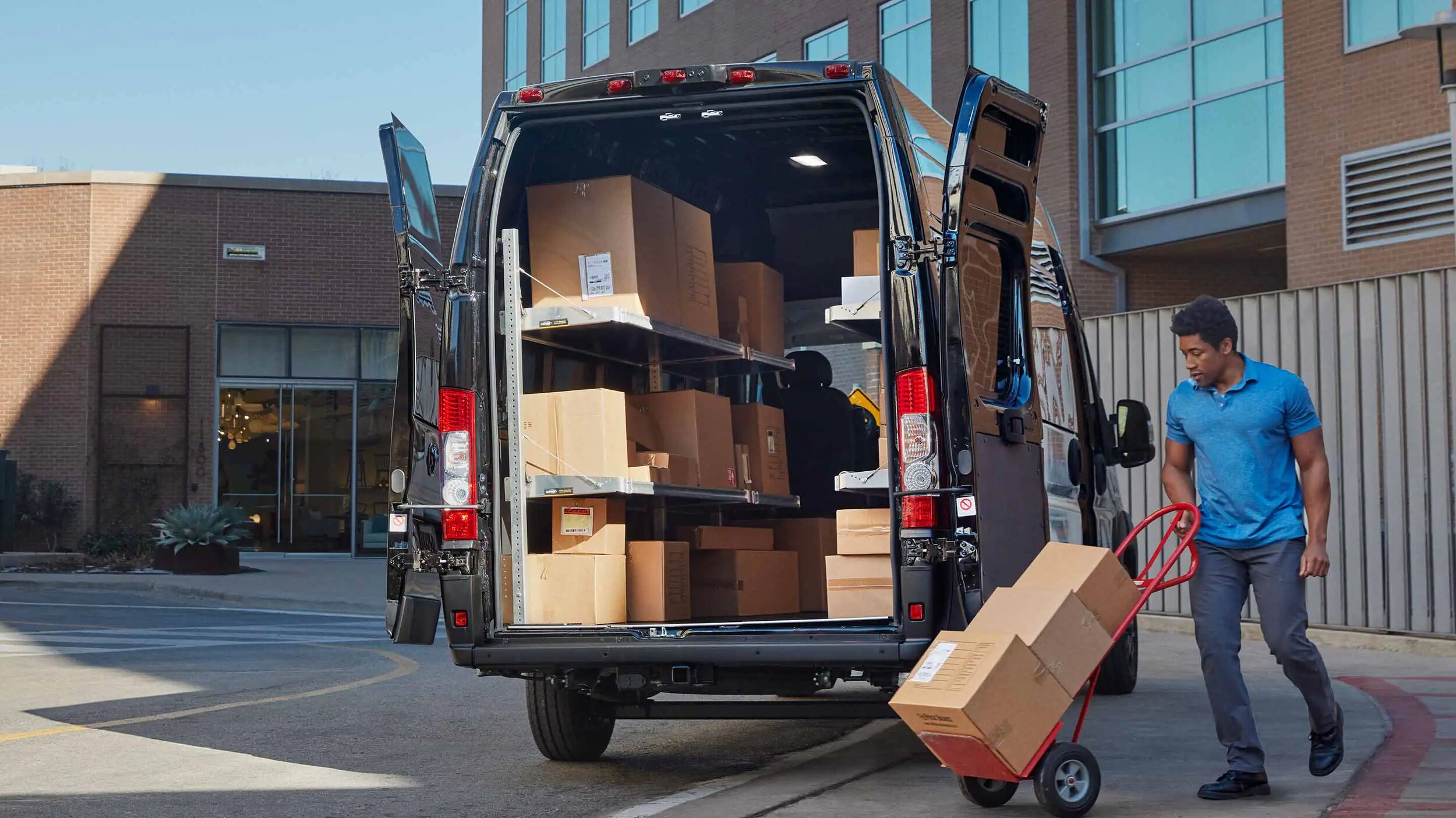 RAM ProMaster Storage in Rear