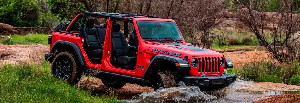 Jeep Wrangler 4xe Hybrid off-road