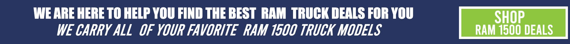 Shop RAM 1500 Ram 1500 Deals Near Me