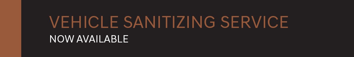Vehicle Sanitizing Service Now Available
