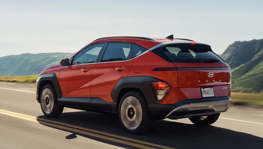 new hyundai kona exterior