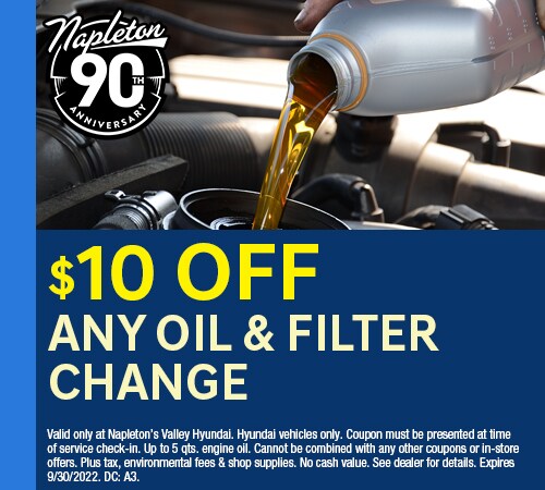 10 Off Any Oil and Filter Change