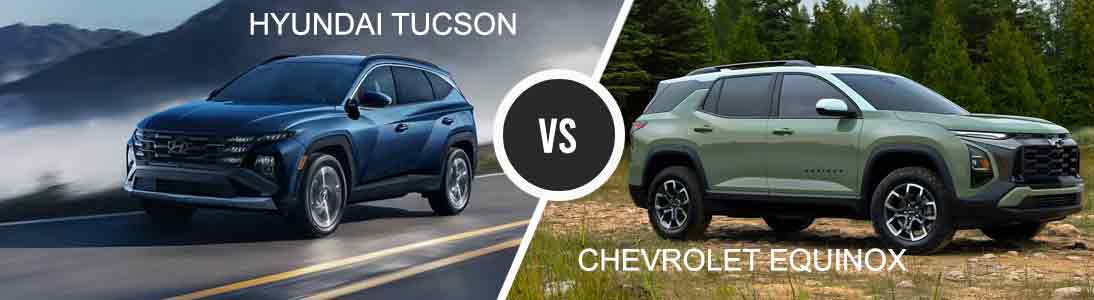 New Hyundai Tucson vs Chevrolet Equinox
