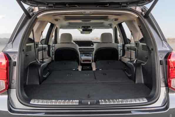 2025 Hyundai Palisade Cargo Area