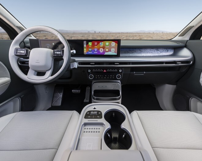 Hyundai Ioniq interior Ioniq 9 vs EV9 interior