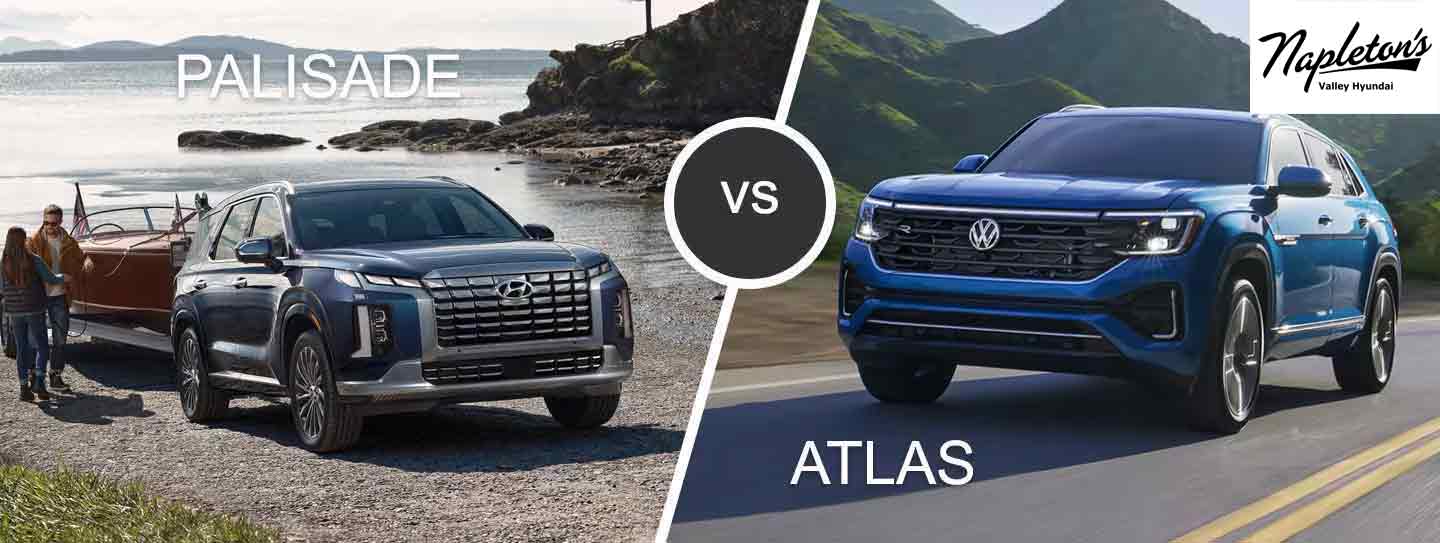 2025 Hyundai Palisade vs 2025 Volkswagen Atlas