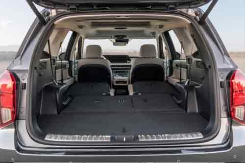 2025 Hyundai Palisade vs 2025 Hyundai Santa Fe Interior Dimensions