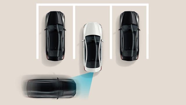 Rear Cross-Traffic Collision-Avoidance Assist (RCCA) Hyundai Santa Cruz Rear Cross-Traffic Collision-Avoidance Assist (RCCA)