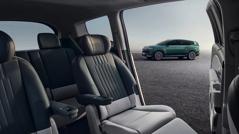 Hyundai Ioniq 9 Rear Seating Hyundai Ioniq 9 Rear Seating