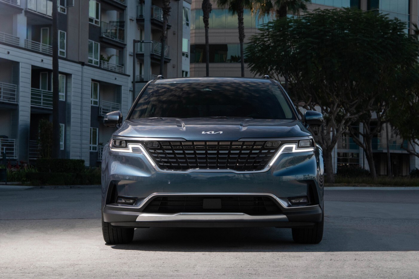 New Kia Carnival Front Grille 2022 Carnival MPV Front Grille