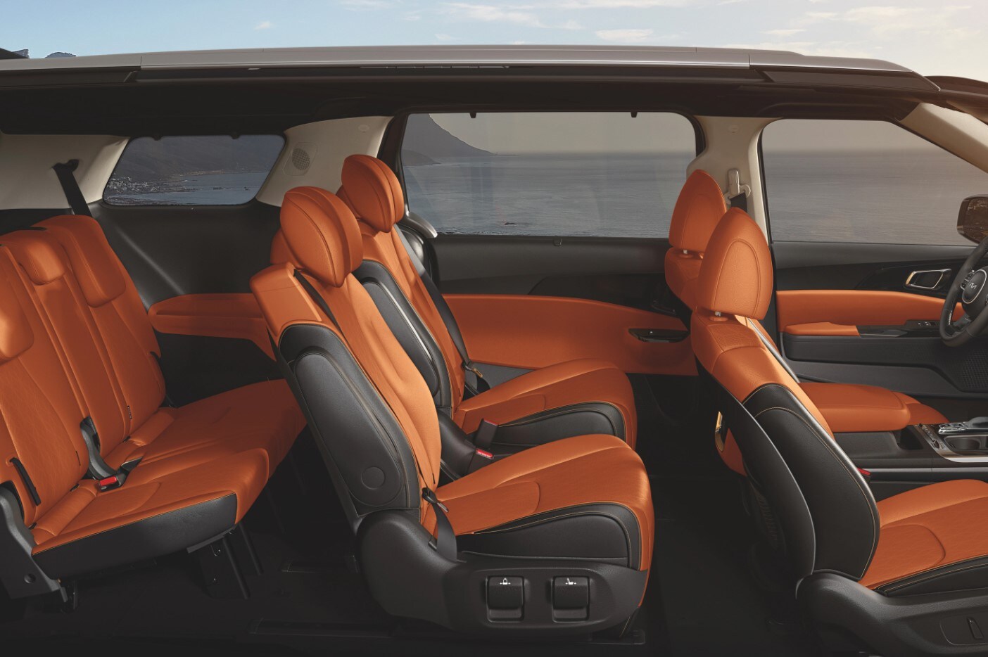 New Kia Carnival Third-Row Seating 2022 Carnival MPV Third-Row Seating