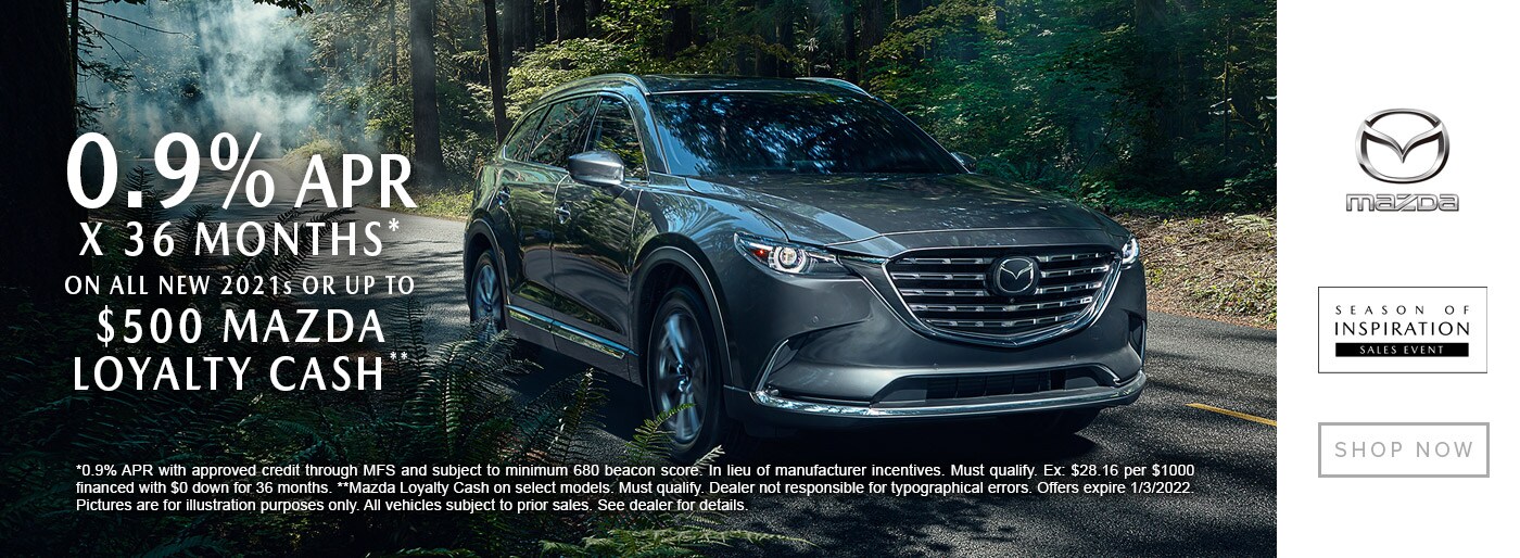 Mazda Incentives
