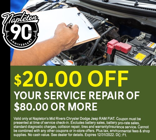 $20.00 Off Your Service Repair Coupon