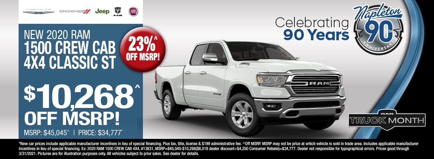 New 2020 RAM 1500