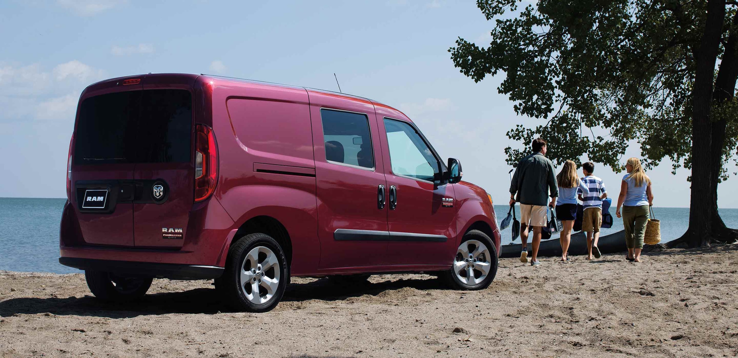 RAM ProMaster City Rear Exterior RAM Work Van ProMaster City in St. Louis