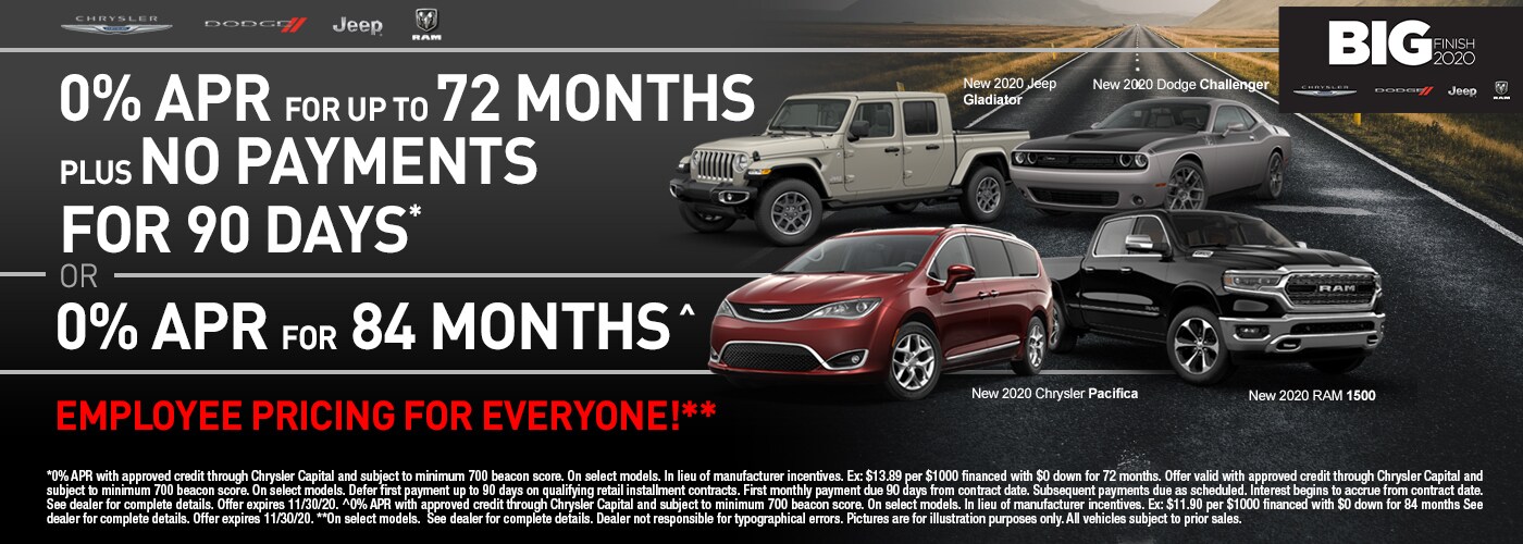 0% for 72 months now available
