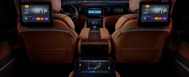 10.1 inch Rear passenger screens Grand Wagoneer screens