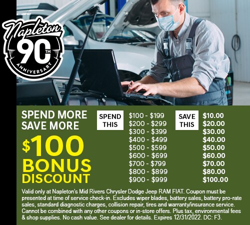 $100 Bonus Discount Coupon