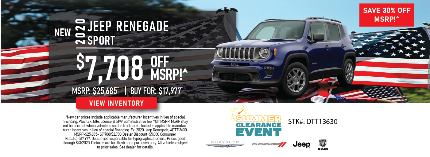 Current Jeep Renegade Lease Deal, Finance Offer Jeep
Renegade Lease Deal & Finance Offer