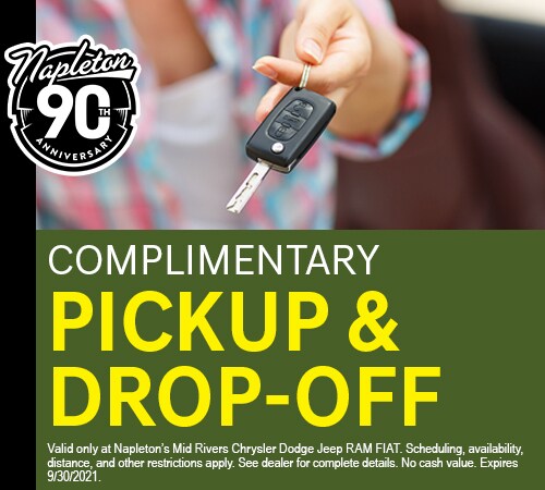 Complimentary Pick up Drop off