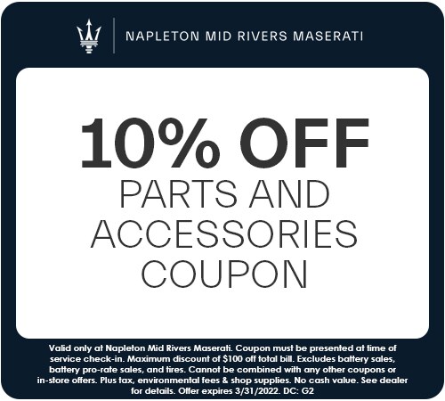 10% Off Parts and Accessories