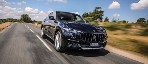 Blue Maserati Levante Maserati Levante Lease id=