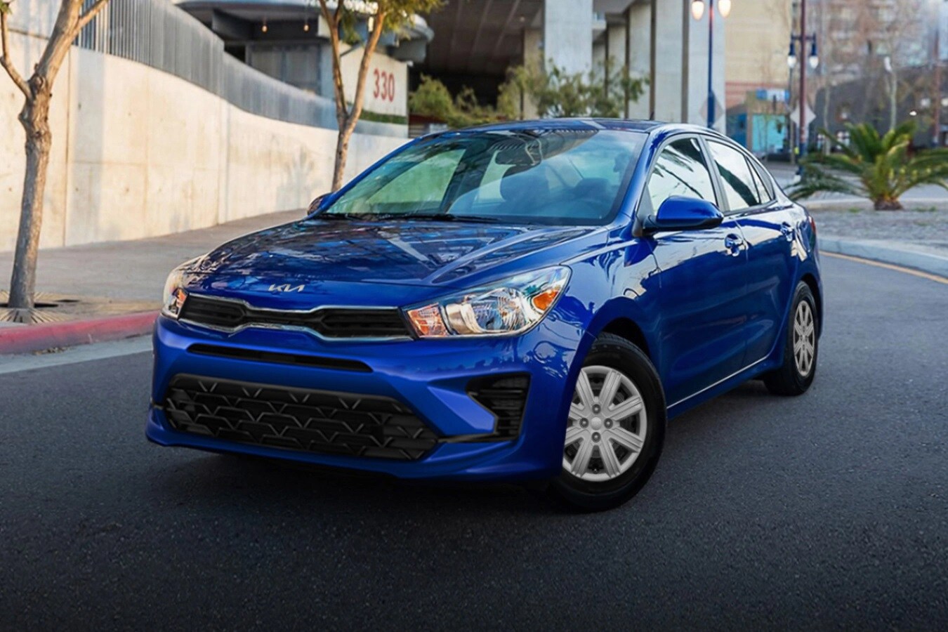 Mid Rivers Kia Rio for sale exterior