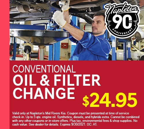 Conventional Oil and Filter Change Coupon
