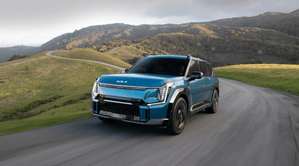 Kia EV9 electric SUV exterior