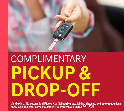 Complimentary Pick Up and Drop Off