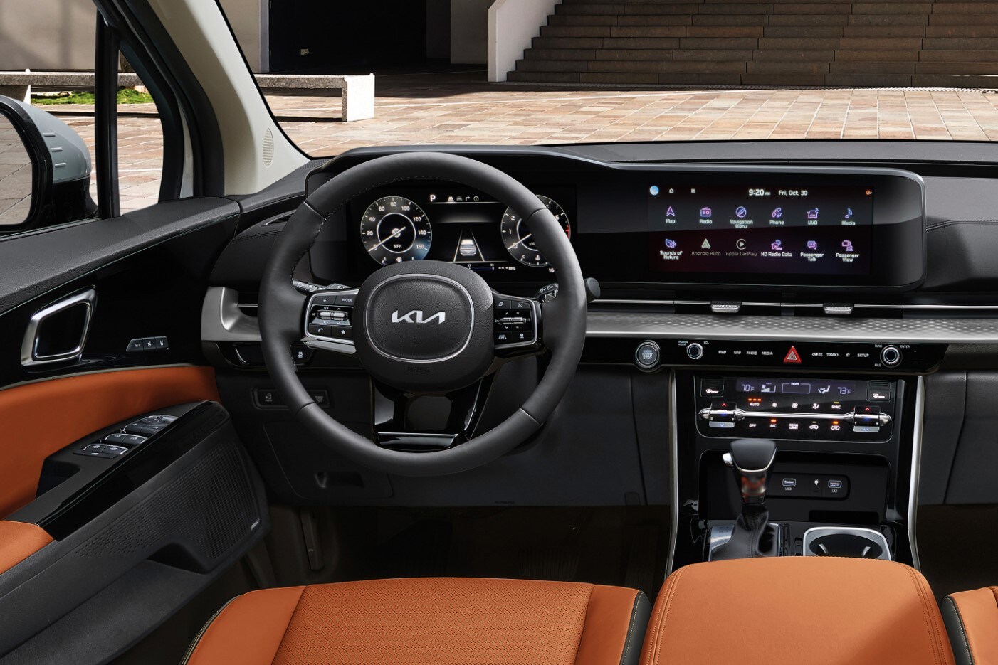 New Kia Carnival Steering Wheel 2022 Carnival MPV Steering Wheel