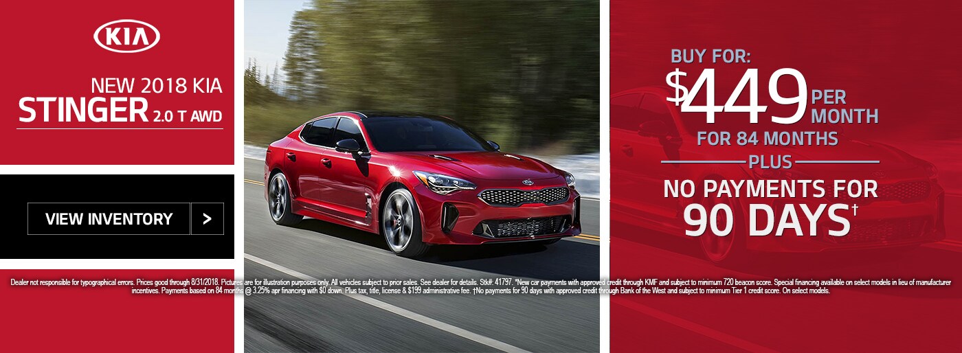 Kia Stinger For Sale