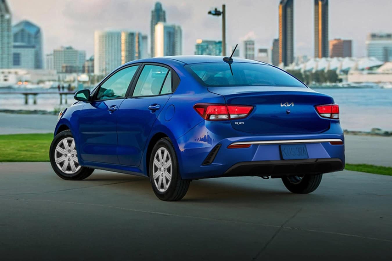 Rear Exterior in Kia Rio near me