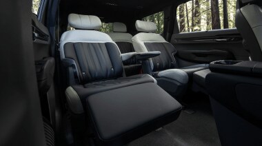 Kia EV9 relaxation seating Kia EV9 reclining seats
