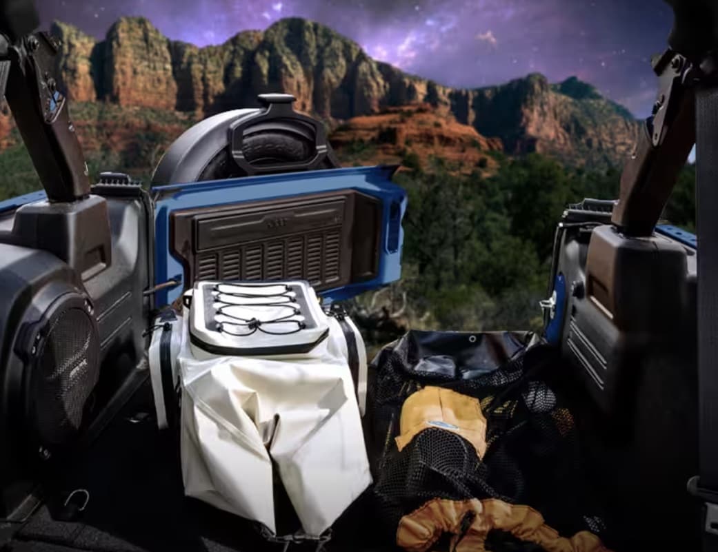 Jeep Wrangler Camping Gear Storage best car for camping jeep wrangler