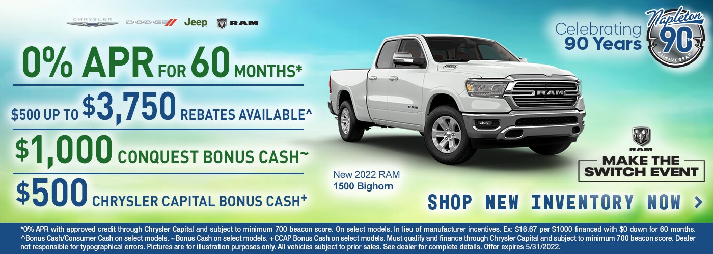 Great Low APR, Rebates and Bonus Cash Available