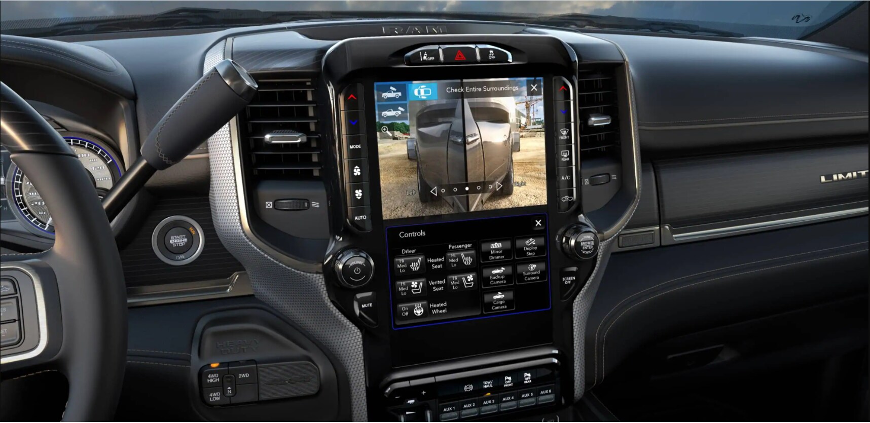 RAM 3500 Interior