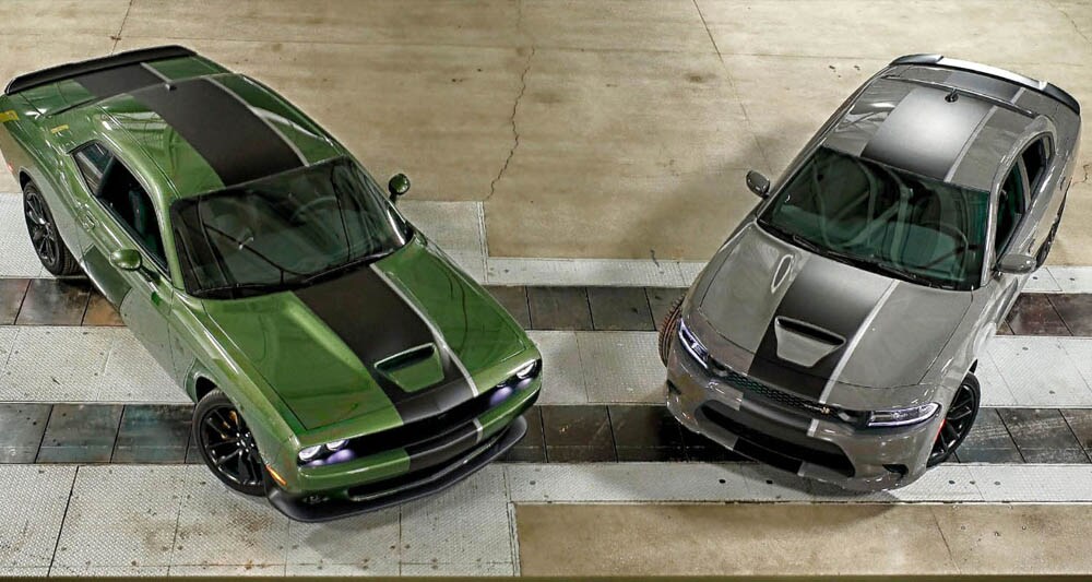 Dodge Charger vs Dodge Challenger Exterior Dimensions