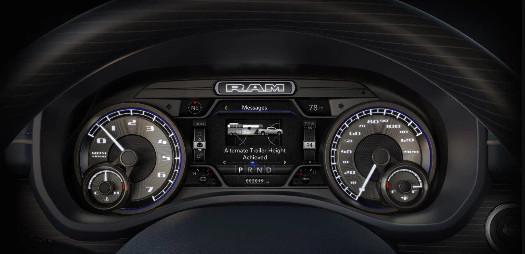 RAM 2500 Interior