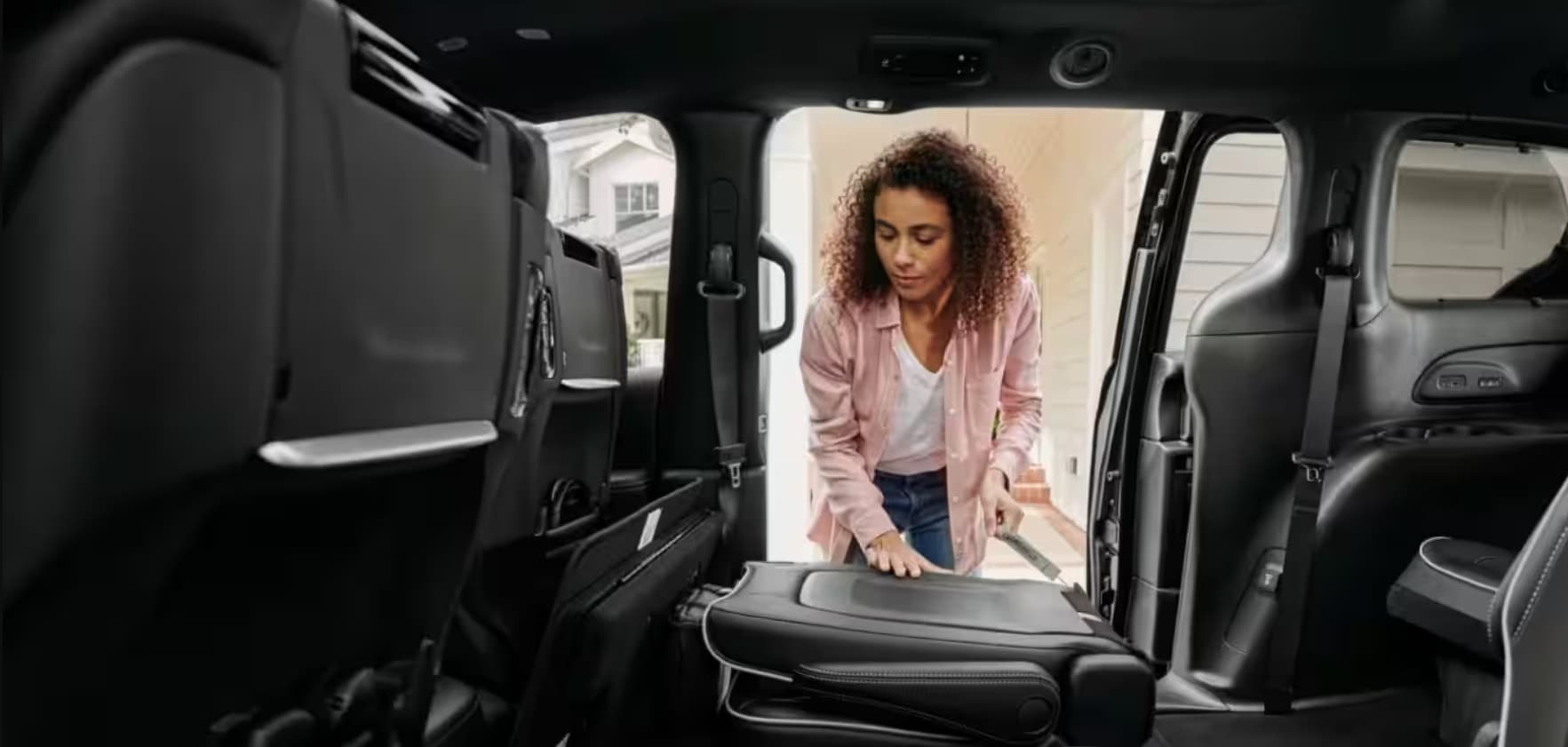 Best family vehicle Pacifica seats