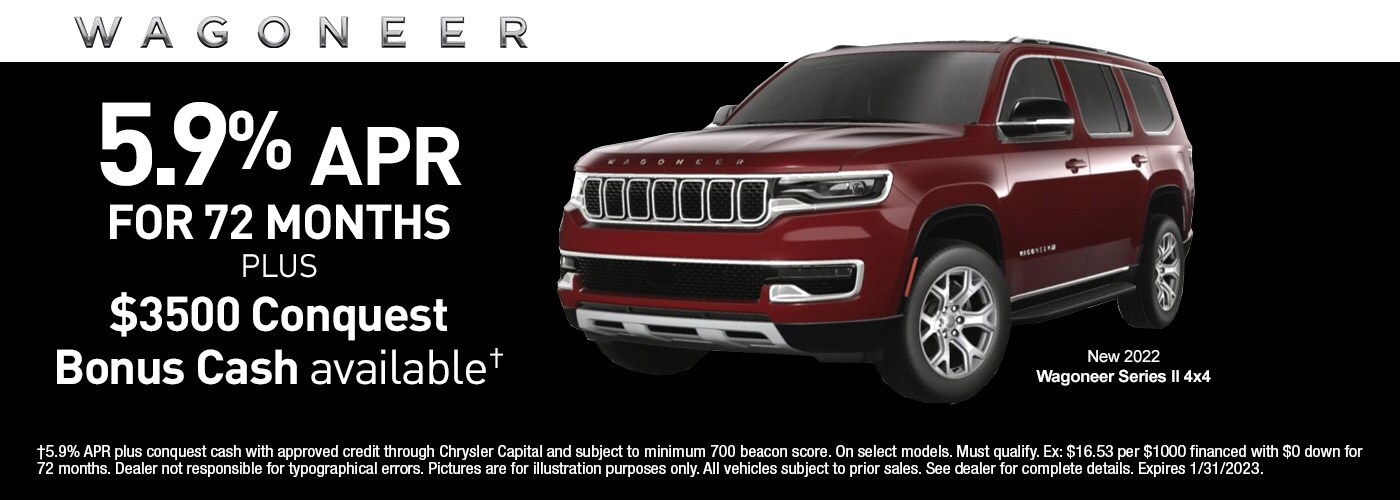 New Wagoneer Incentives