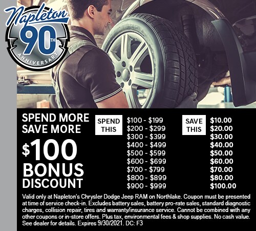 $100 Bonus Discount Coupon