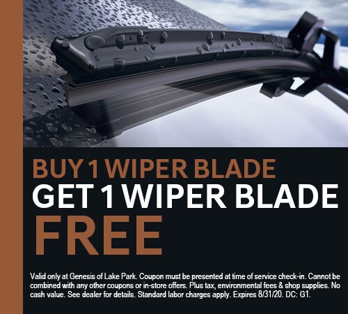 Buy 1 Wiper Blade, Get 1 Wiper Blade FREE