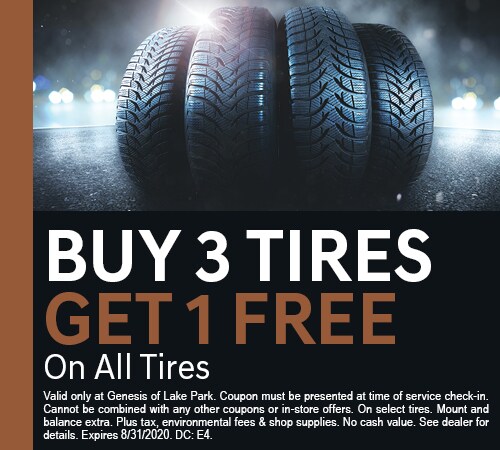 Buy 3 Tires Get 1 Free On All Tires