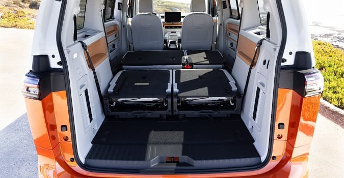 New Volkswagen Bus Rear Seats Folded Down New Volkswagen Bus Rear Seats Folded Down