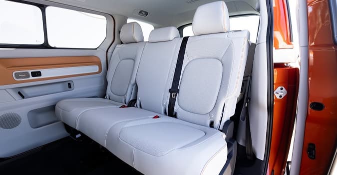 New Volkswagen Bus Second-Row Seating New Volkswagen Bus Second-Row Seating