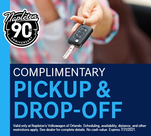 Complimentary Pick-up and Drop-off