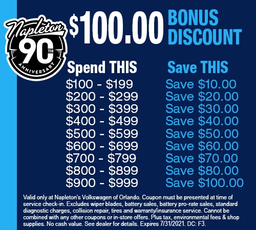 $100 Bonus Coupon
